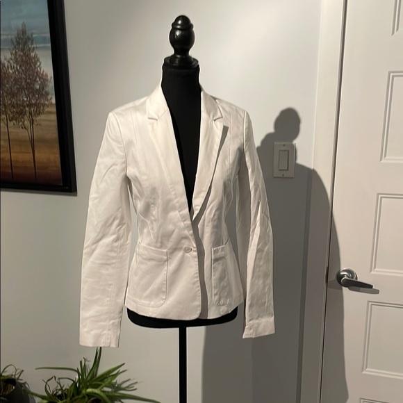 Reitmans White Lightweight Blazer Tailored Fit - Picture 1 of 7